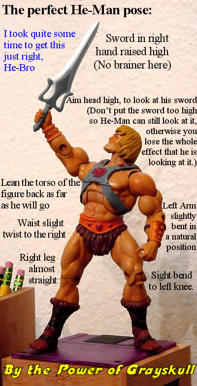He-Man in the perfect pose